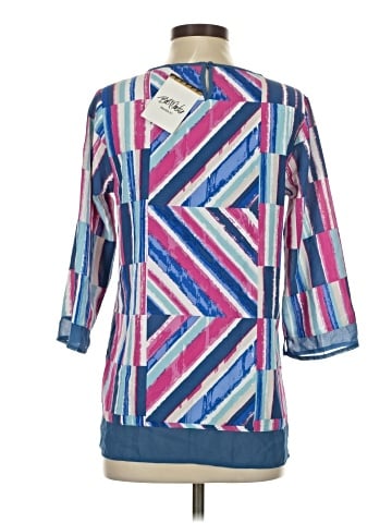 Bob Mackie 3/4 Sleeve Blouse (view 2)