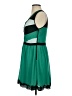 Hollywould Color Block Green Cocktail Dress Size 5 - photo 5