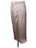 Lush 100% Polyester Metallic Silver Formal Skirt Size M - photo 2