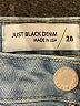 Just Black Hearts Blue Jeans Size 28 waist - photo 4