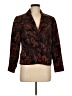 Coldwater Creek 100% Cotton Paisley Brown Blazer Size 8 - photo 1