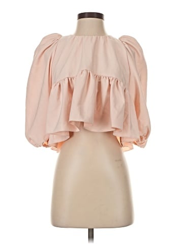 Black Halo 3/4 Sleeve Blouse (view 1)