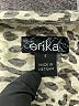 Erika Animal Print Gray Short Sleeve Blouse Size S - photo 7