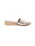 COCONUTS by Matisse Metallic Silver Gold Sandals Size 7 - photo 1