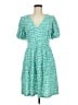 Boden Teal Casual Dress Size 8R - photo 1