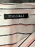 Roz & Ali 100% Polyester Stripes White 3/4 Sleeve Blouse Size XS - photo 7