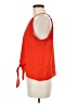 Mine Orange Sleeveless Blouse Size M - photo 5