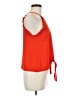 Mine Orange Sleeveless Blouse Size M - photo 4