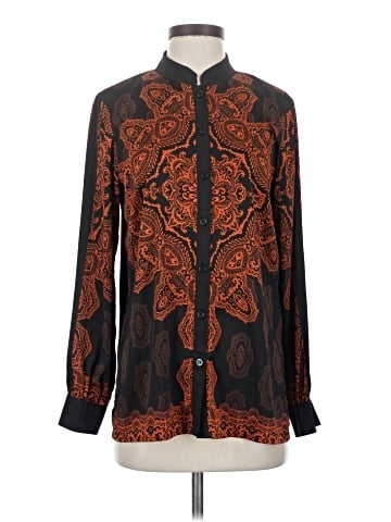 Bob Mackie Long Sleeve Blouse (view 1)