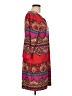 Laundry by Shelli Segal Red Kimono Size 10 - photo 4