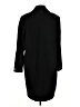 DKNY Solid Black Wool Coat Size L - photo 2