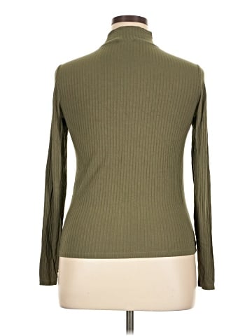 Papaya Long Sleeve Turtleneck (view 2)