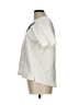 J.Crew Ivory Short Sleeve Blouse Size L - photo 5