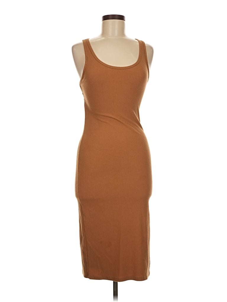 Pre-owned Wild Fable Casual Dress In Brown