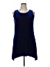 Tiana B. Solid Blue Casual Dress Size 14 (petite) - photo 1