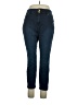 IMAN Solid Blue Jeggings Size 14 - photo 1