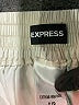Express 100% Lyocell Ivory Cargo Pants Size S - photo 3