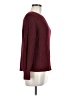 Jessica Simpson Solid Burgundy Pullover Sweater Size M - photo 4