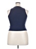 DSG Blue Sleeveless Top Size 2X - photo 2