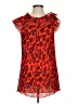 Missguided Red Sleeveless Blouse Size 4 - photo 1
