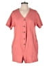Old Navy Solid Pink Romper Size S - photo 1