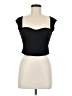 Shein Black Short Sleeve Top Size 6 - photo 1