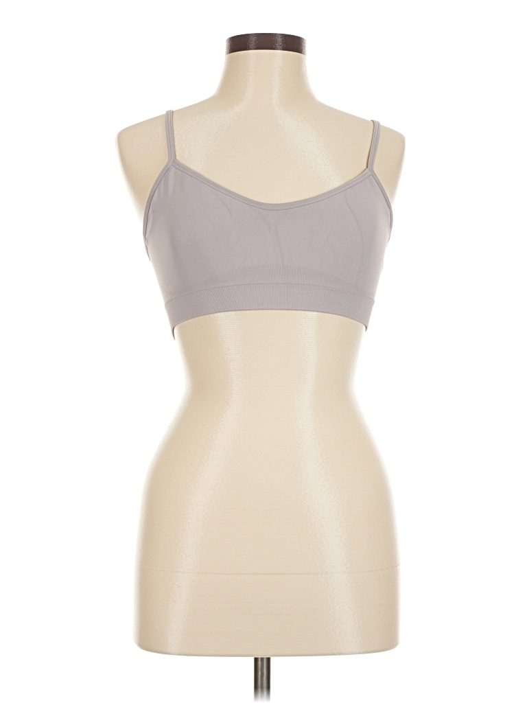 Pre-owned Athleta Sports Bra In Gray