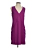 J.Crew 100% Polyester Solid Purple Cocktail Dress Size 2 - photo 1