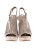 Chinese Laundry Gray Tan Wedges Size 5 1/2 - photo 2
