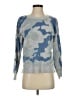 Fate Camo Blue Pullover Sweater Size S - photo 1