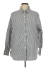 Unbranded Stripes Gray Long Sleeve Blouse Size L - photo 1