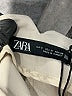 Zara Solid Gray Ivory Casual Pants Size S - photo 4
