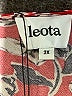 Leota Floral Multi Color Red Casual Dress Size 2X - photo 7