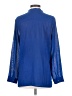 Acevog Blue Long Sleeve Blouse Size S - photo 2