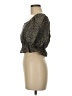 Uniqlo Black 3/4 Sleeve Blouse Size M - photo 5