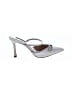 Aqua Metallic Silver Mule/Clog Size 8 - photo 1