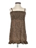 Adika 100% Rayon Animal Print Brown Cocktail Dress Size XS - photo 1