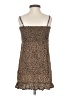 Adika 100% Rayon Animal Print Brown Cocktail Dress Size XS - photo 2