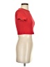 Shein Red Short Sleeve Turtleneck Size 4 - photo 4