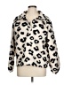 Ann Taylor LOFT 100% Polyester Animal Print Ivory Pullover Sweater Size L (petite) - photo 1