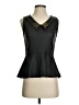 Foreign Exchange Black Sleeveless Blouse Size S - photo 1