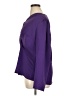 Worthington 100% Polyester Purple Long Sleeve Blouse Size 0X - photo 5