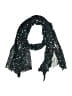Thirty-One 100% Polyester Teal Black Scarf One size - photo 1