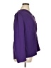 Worthington 100% Polyester Purple Long Sleeve Blouse Size 0X - photo 4