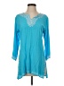 Unbranded Teal Blue 3/4 Sleeve Blouse Size 4 - photo 1