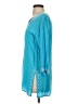 Unbranded Teal Blue 3/4 Sleeve Blouse Size 4 - photo 5