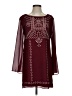 AaKaa 100% Polyester Burgundy Casual Dress Size S - photo 1