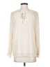 Rose + Olive Ivory Long Sleeve Blouse Size S - photo 1