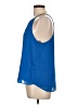 E&M Collection 100% Polyester Blue Tank Top Size L - photo 5