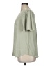 Zenana 100% Polyester Green Short Sleeve Blouse Size XL - photo 5